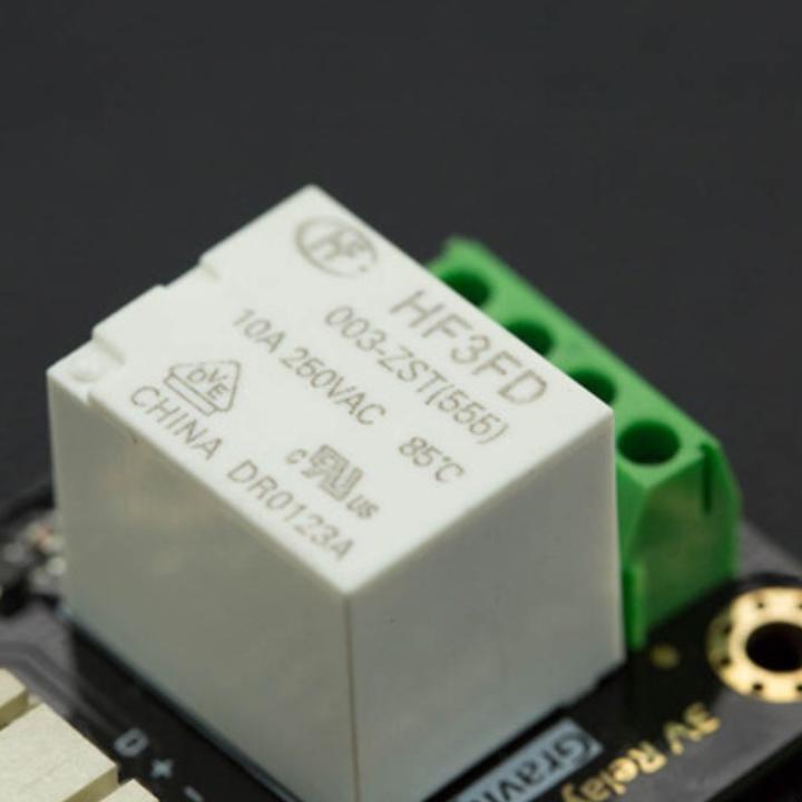 Image du produit DFRobot Module de relais Gravity 10A 3.3-5V Logique Compatible