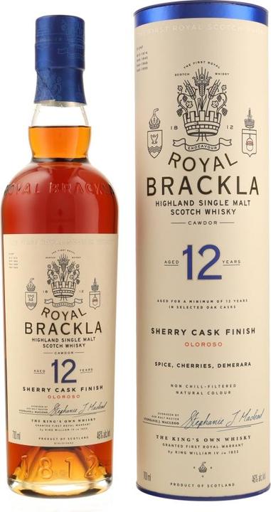 Image du produit Bacardi Royal Brackla 12 Years Old Highland Single Malt (Single Malt, 1 x 70 cl)