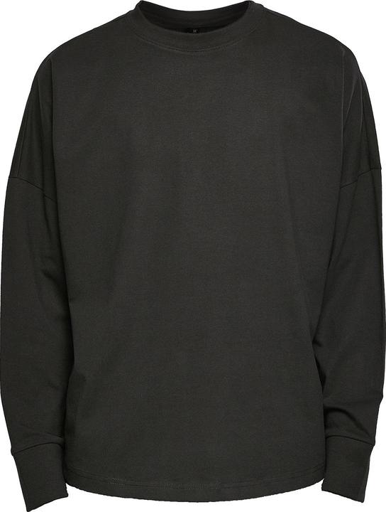Build Your Brand Tshirt Angeschnitten Langärmlig