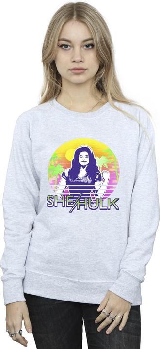 Image du produit - Sweat SHE-HULK: ATTORNEY AT LAW SUNSET SMILE - Femme (L)