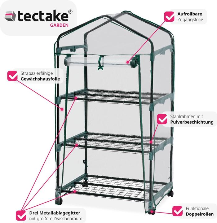 Image du produit tectake Serre de Jardin