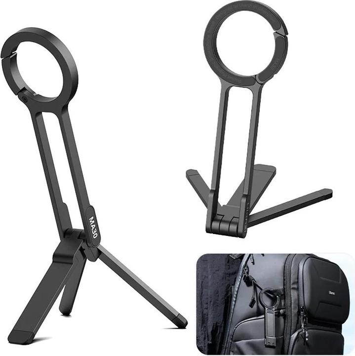 Produktbild Ulanzi MA30 Carabiner Mounted Phone Tripod(Dark Gray)