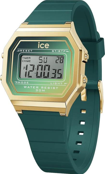 ICE Watch Ice Digit Retro Verdigris Glow (Digitaluhr, 32 mm)