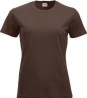 Produktbild Clique Damen T-Shirt Classic-T 029361, Baumwolle, dunkelmocca, Grösse L (L)