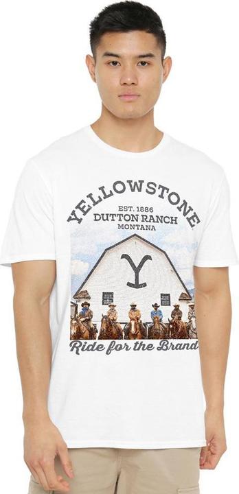 Actual product image Yellowstone Mens For the Brand T-Shirt (XXL)