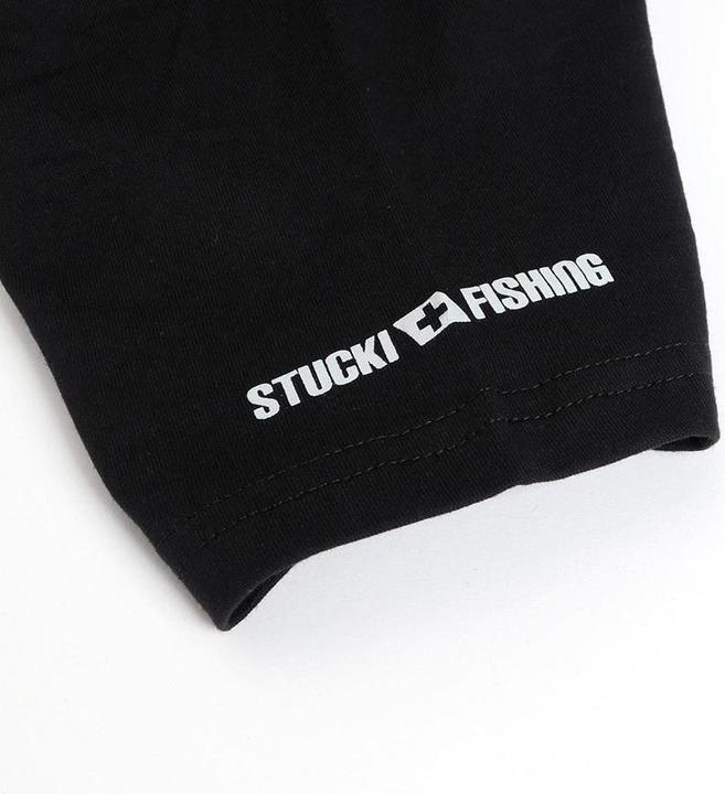 Produktbild Stucki Fishing T-Shirt Because Fanatics, Schwarz (XXL)