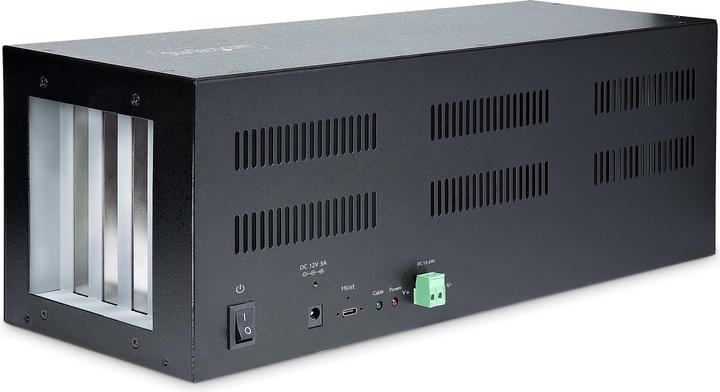 Actual product image StarTech com 4-Slot PCI Express Gehäuse, PCIe Erweiterungsbox mit PCIe x2 Hostkarte, PCIe 2.0 - 10 G