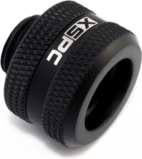 Actual product image XSPC Connection G1/4" to 14mm hardtube, black matt - 8 pieces