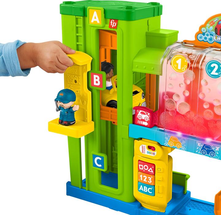 Actual product image Mattel Fisher-Price - Little People Car Center (Nordics) (HRC60)