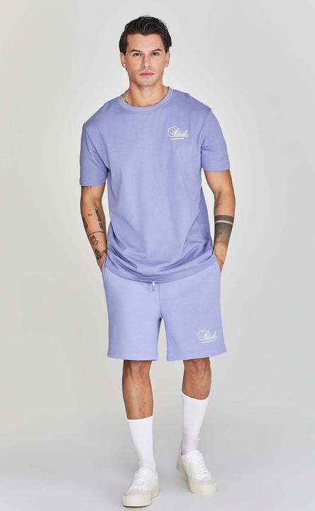 Produktbild Siksilk Sweatshorts Logo Shorts in Purple (L)