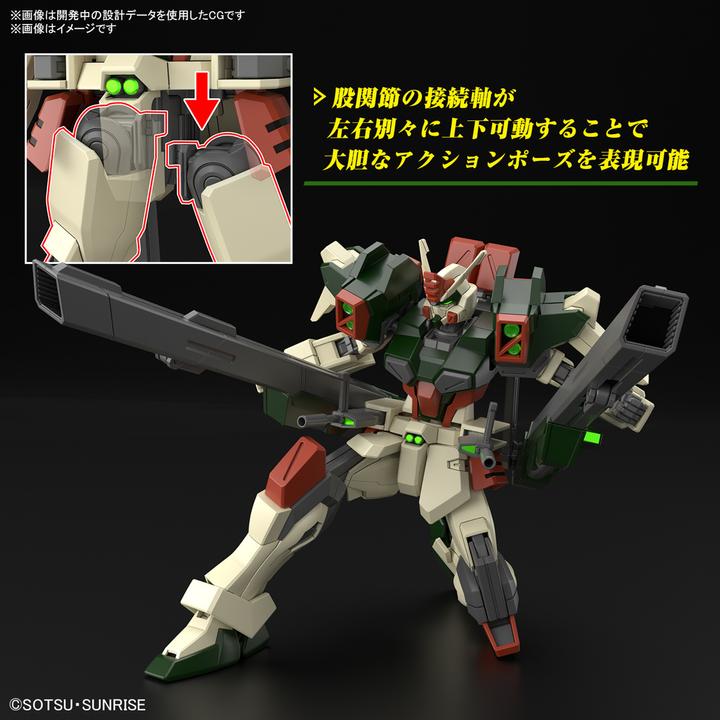 Image du produit Bandai GUNDAM - HG 1/144 Lightning Buster Gundam - Kit modèle