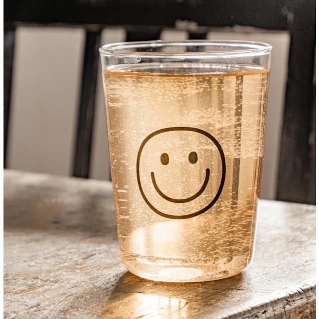 Image du produit Eulenschnitt Verre à boire Smiley noir - de (0.50 l)