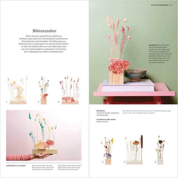 Image du produit Rico Design Handbuch Made by Me Trockenblumen 20 Seiten (Allemand, 2023)