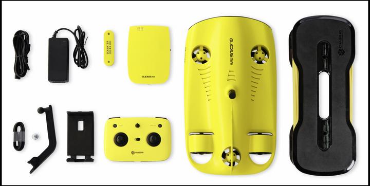Actual product image Chasing Gladius Mini 4K Underwater Drone 100m Cable