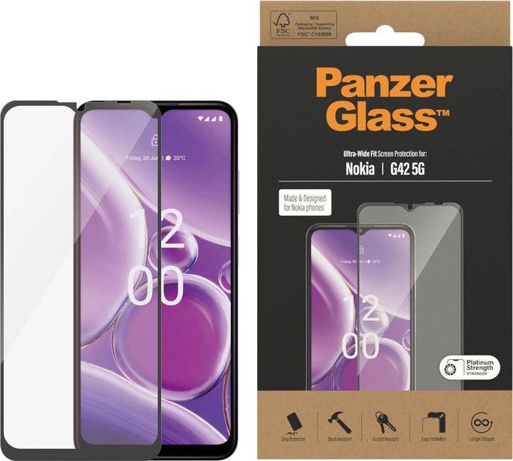 Image du produit PanzerGlass Ultra-Wide Fit (1 pièce(s), Nokia G42)