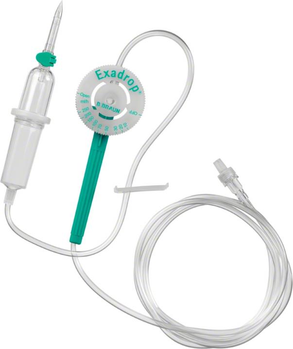 Actual product image B.Braun EXADROP precision drop regulator 150cm