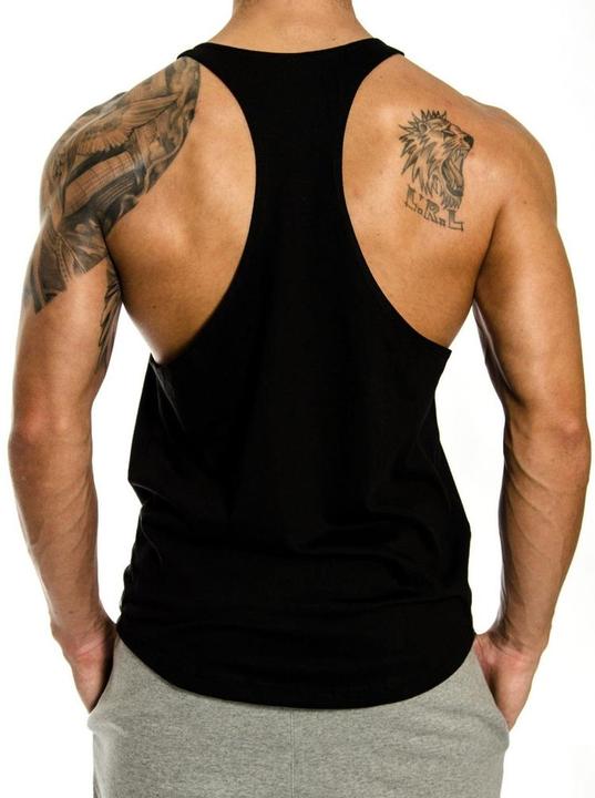 Actual product image Gym Generation Warrior Classic Stringer Black (L)