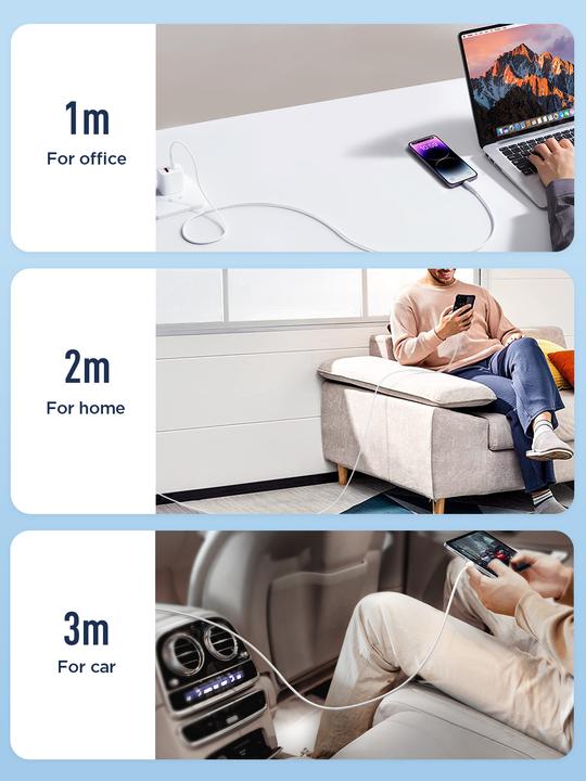 Produktbild Joyroom USB C — Lightning (1 m, USB 3.0)