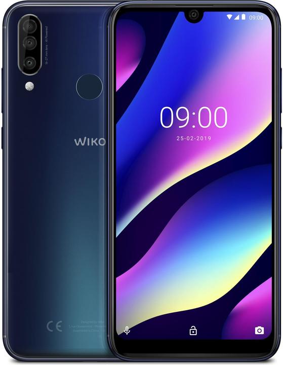 Immagine prodotto Wiko Vista 3 (64 GB, Blu notte, 6.25", Doppia SIM, 12 Mpx, 4G)