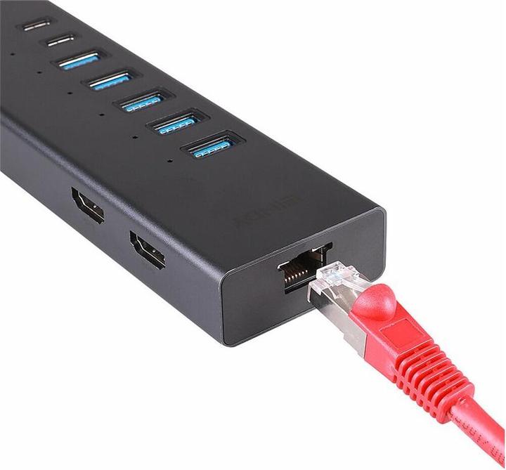 Immagine prodotto Lindy DST-Mini Duo (USB-C, 10 Porti)