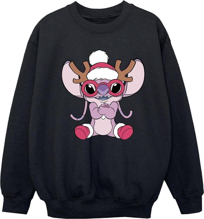 Immagine prodotto Disney Lilo & Stitch Angel Reindeer Felpa Ragazze (116)