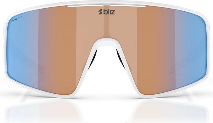 Produktbild Bliz P001S (Weiss, Nano Optics Nordic Ligh Coral - Orange w blue multi, Weiss, Nano Optics Nordic Ligh Coral - Orange w blue multi)