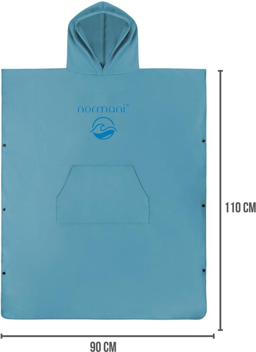 Actual product image Normani Microfibre Bathing Poncho Nosara - 8909 (90 x 220 cm)
