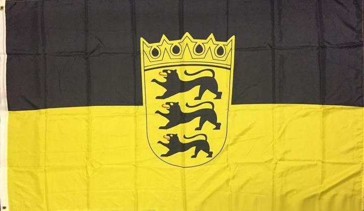 trends4cents Drapeau Baden-Württemberg 90 x 150 cm Drapeau avec 2 oeillets 100g/m² poids du tissu Hissflagge