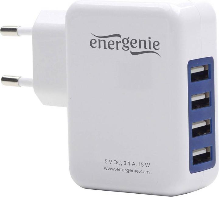 Image du produit Energenie Chargeur USB Uni4fach (15 W)