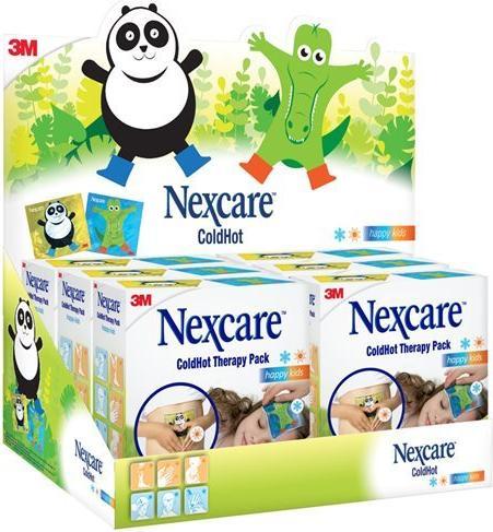 Image du produit 3M Présentoir Nexcare ColdHot Happy Kids 6 pièces (6728400 ml, Gel)