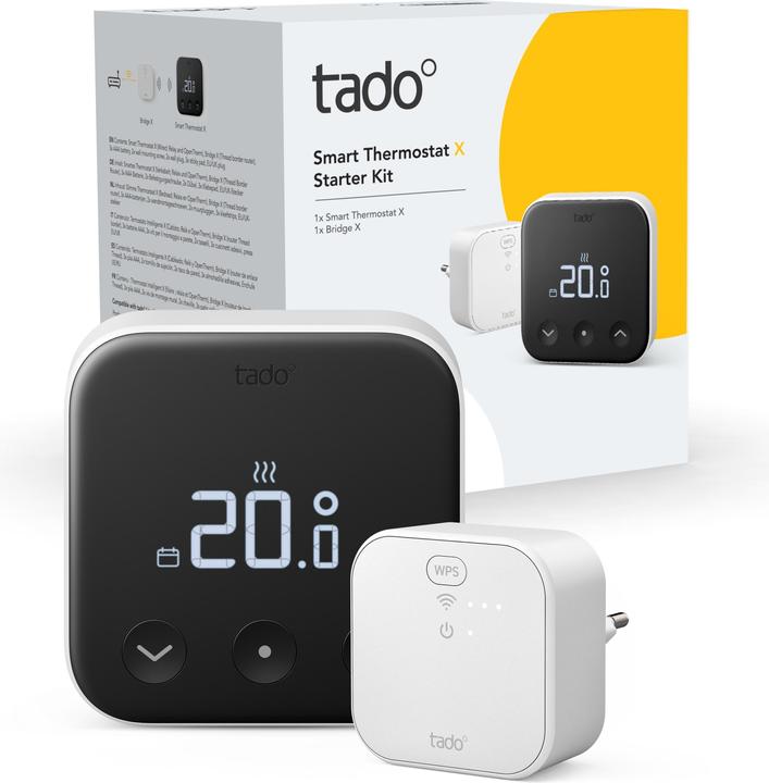 Immagine prodotto tado° Termostato intelligente X - Starter Kit incluso 1 ponte