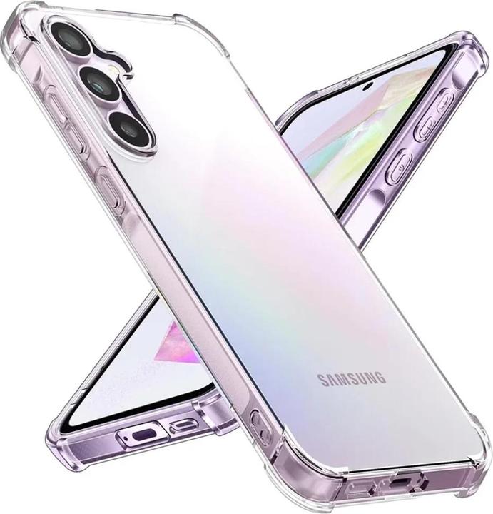 Actual product image Screenguard Crystal Soft Airbag Bumper (Samsung Galaxy A35)