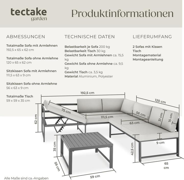 Produktbild tectake Faro (59 cm)