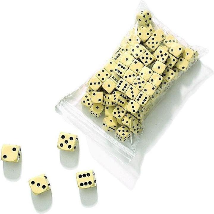 Image du produit Philos 100 cubes ivoire 16mm à l'unité UPE = 0,29