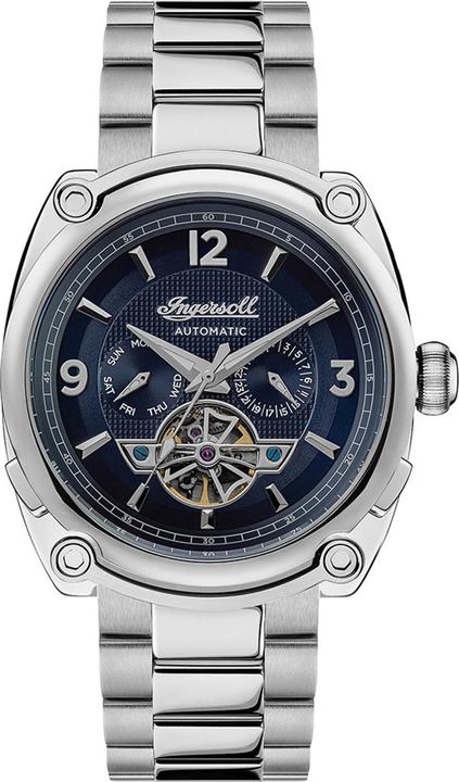 Immagine prodotto Ingersoll 1892 Ingersoll I01107 Orologio da uomo automatico Michigan 45mm 5ATM (Orologio da polso analogico, 45 mm)