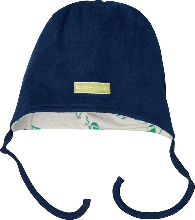 Produktbild loud + proud Wendemütze aus Baumwoll-Fleece