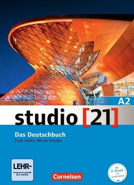 Actual product image studio 21 A2. Gesamtband. Das Deutschbuch. Übungsbuch mit DVD-ROM (German, Hermann Funk, Christina Kuhn, Britta Winegrower-Kiontke, 2015)