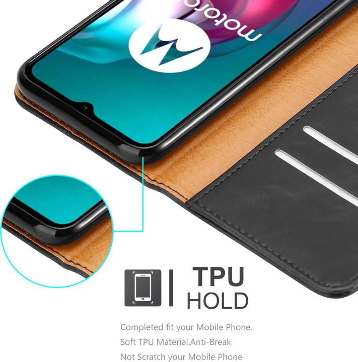 Produktbild Cadorabo Luxury Book Hülle (Motorola Moto G10, Motorola Moto G30)