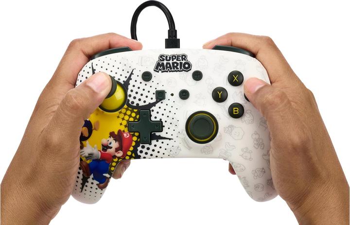 Immagine prodotto PowerA Controller cablato migliorato per Nintendo Switch - Bob-omb Blast (Switch)