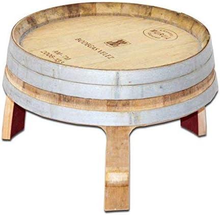 Produktbild Temesso Kleiner Tisch aus halbem Weinfass (56 x 56 x 40 cm)