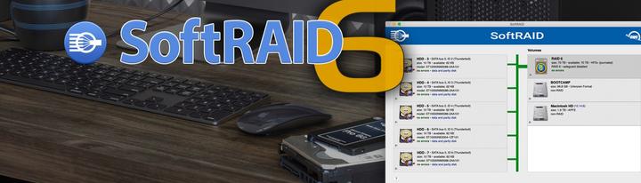 Produktbild OWC SoftRAID 6 PRO (unbegrenzt)