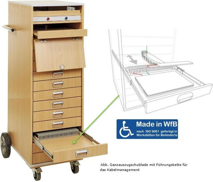 Image du produit ALSO EduCenter Cart 13 Notebooks Chariot pour ordinateur portable / Version Schuko