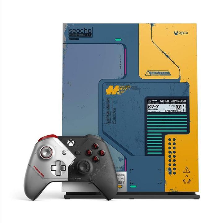 Produktbild Microsoft Xbox One X Konsole 1TB - Cyberpunk 2077