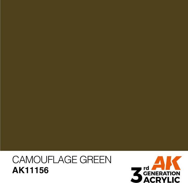 Produktbild AK Interactive Pot de Peinture - Camouflage Green (17 ml) (Camouflage Green, 17 ml)