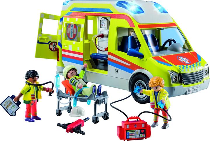 Immagine prodotto Playmobil 71202 Ambulanza con luci e suoni (71202, Playmobil City Life)