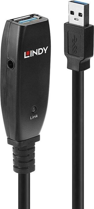 Lindy USB 3.0 Active Extension Slim (15 m, USB 3.0)