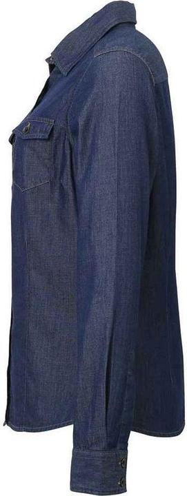 Actual product image Premier Womens/Ladies Denim Jean Style Stitching Shirt (XXL)