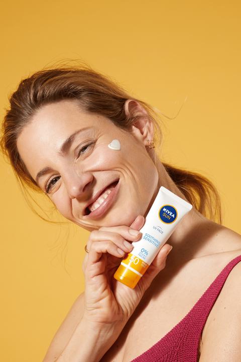 Produktbild NIVEA Sun, Gesichtscreme, beruhigt Reizungen, SPF 50+, 50 ml (Sonnencreme, SPF 50, 50 ml)