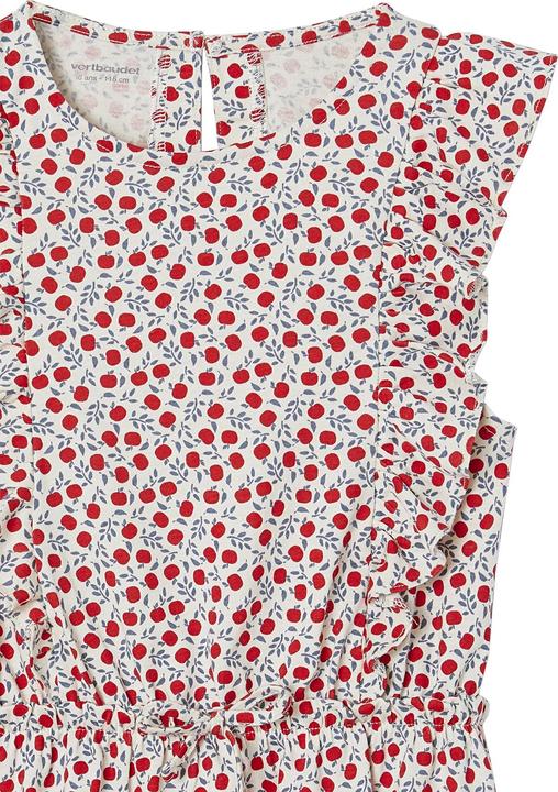 Actual product image Vertbaudet Bedrucktes Mädchen Jerseykleid mit Volantärmeln (92)