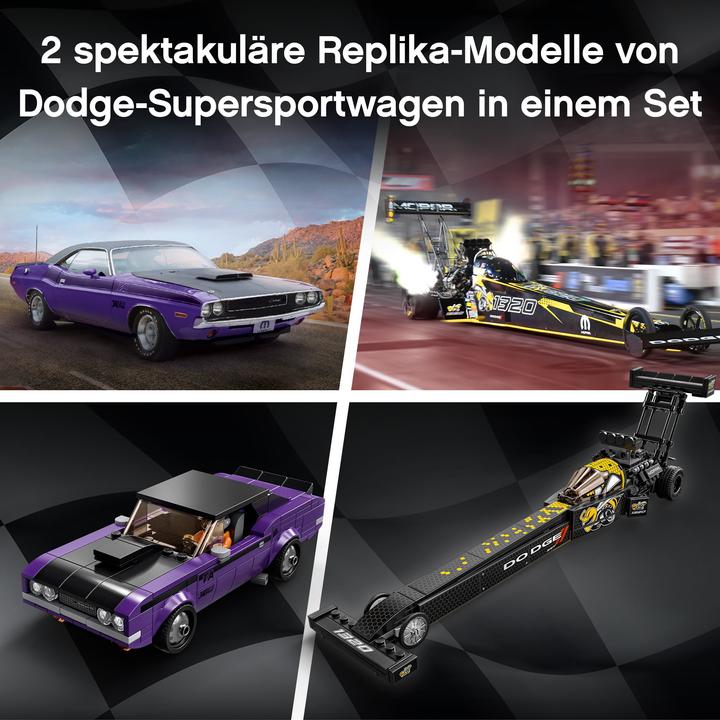 Image du produit LEGO Speed Champions 76904 Mopar Dodge et Dodge Challenger (76904, LEGO Speed Champions)
